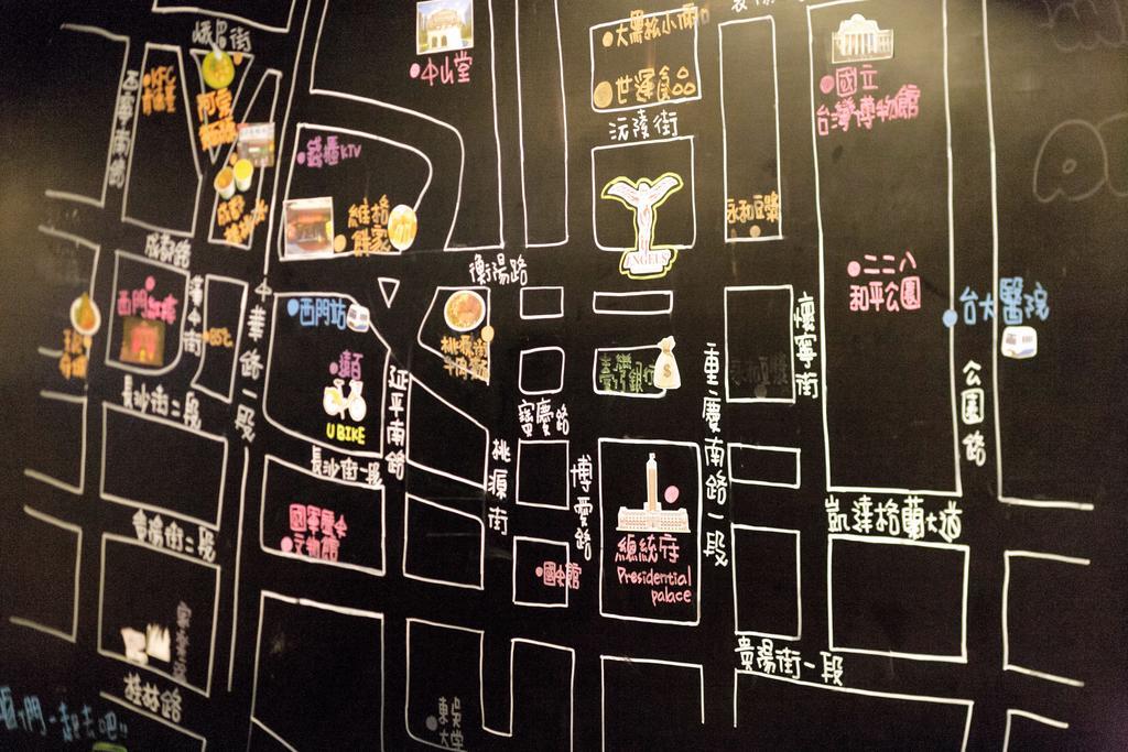 Angels Hostel Taipei Ximen Eksteriør billede